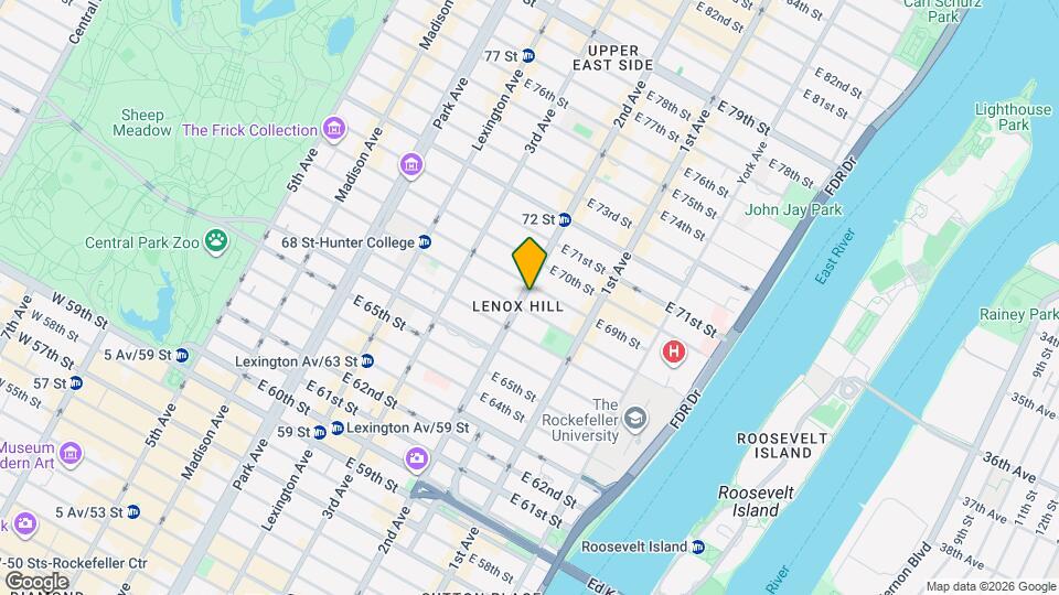 1306 Second Ave Map and Location Details