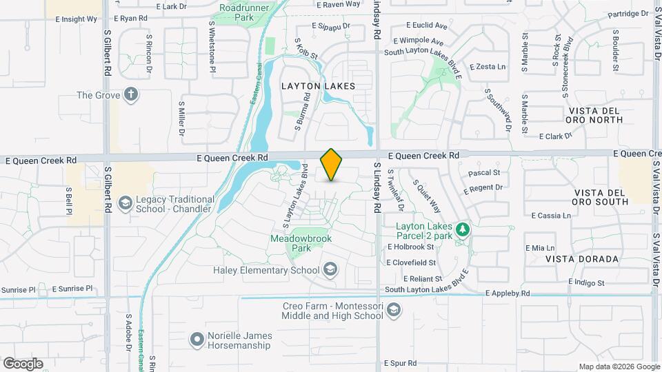 3767 E Lantana Dr Map and Location Details