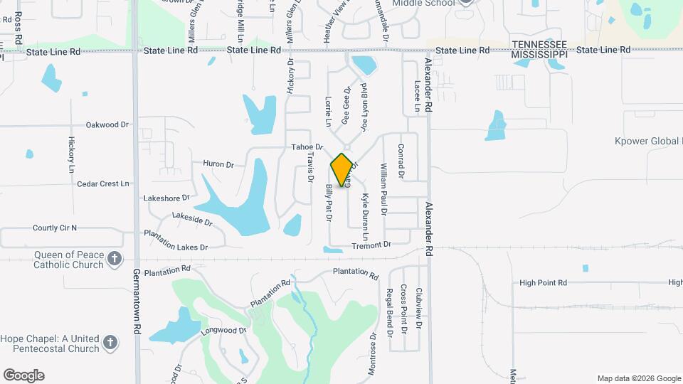 9069 Gavin Dr Mapa y Detalles de la Ubicación