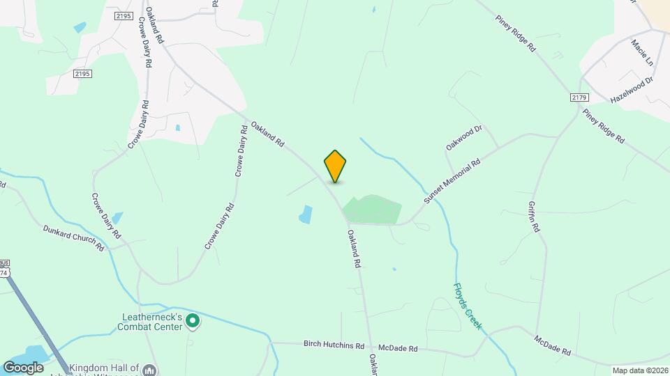 1475 Oakland Rd Map and Location Details