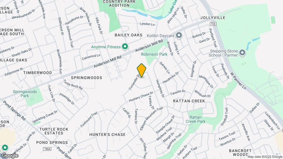 8216 Partridge Bend Cove Map and Location Details