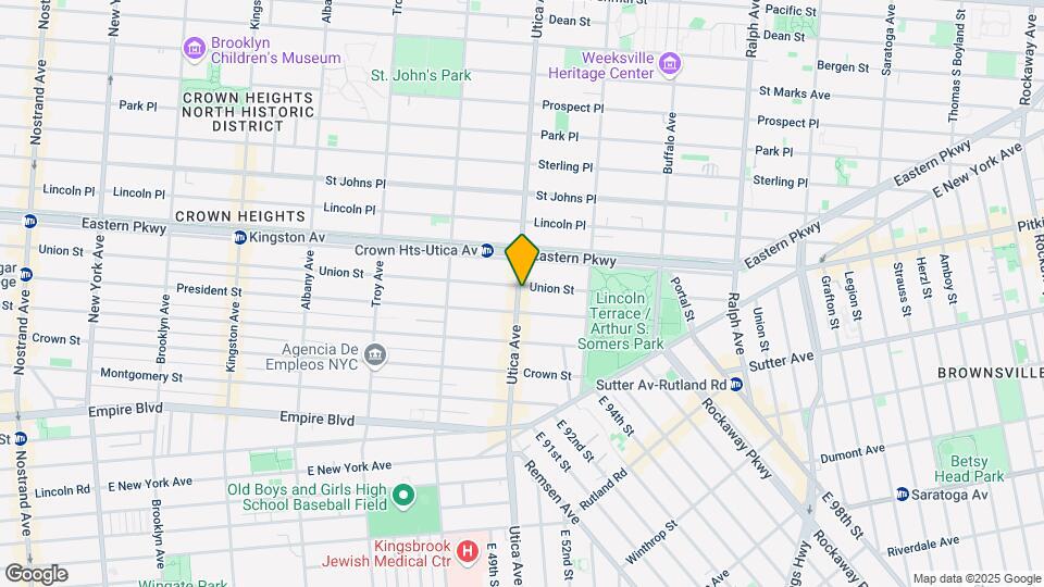 1722 Union St Map and Location Details