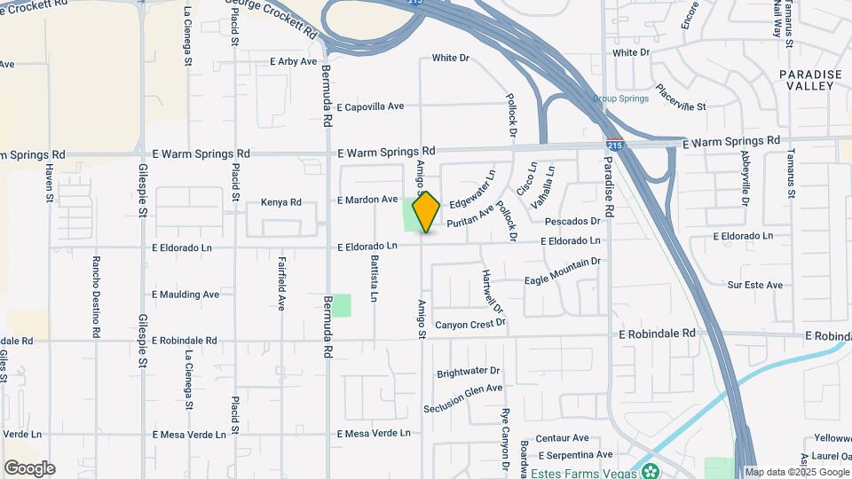 610 E Eldorado Ln Map and Location Details