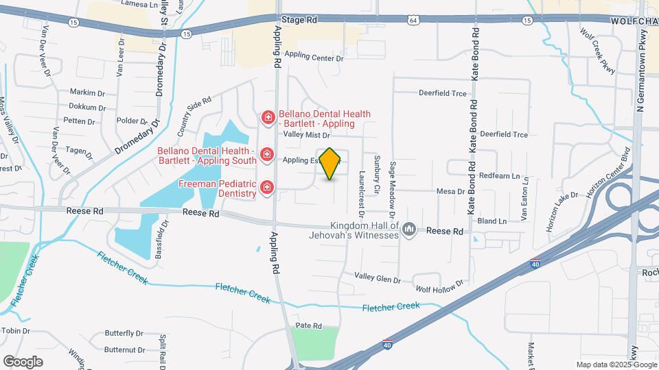 2581 Arborgreen Cove Map and Location Details