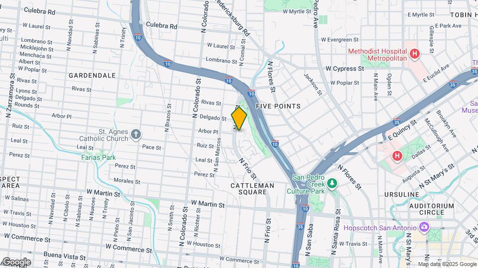 Parkside Apartments Mapa y Detalles de la Ubicación