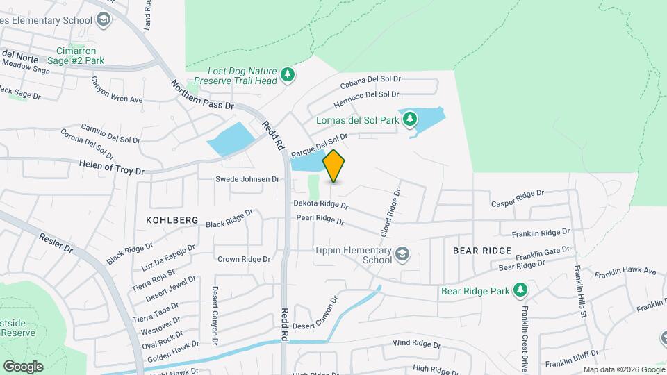 1416 Kokopelli Way Map and Location Details