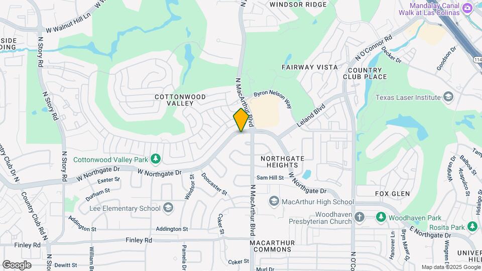 1114 W Northgate Dr Mapa y Detalles de la Ubicación