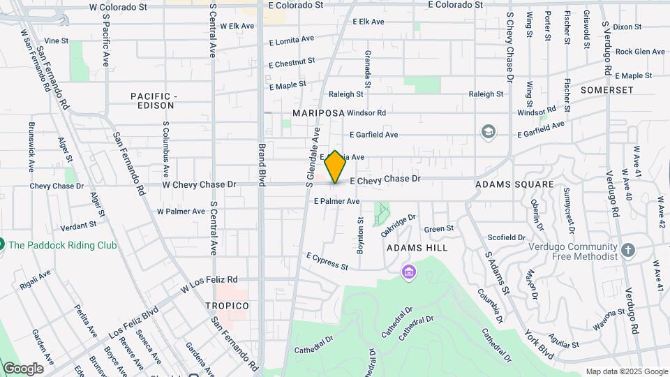 Chevy Chase Apartments Map and Location Details