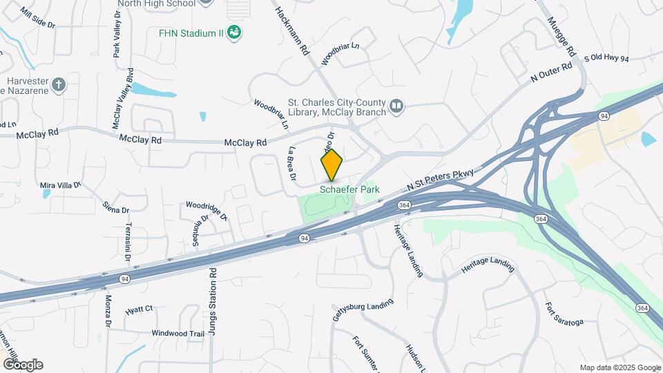 2800 Wilshire Valley Dr Map and Location Details