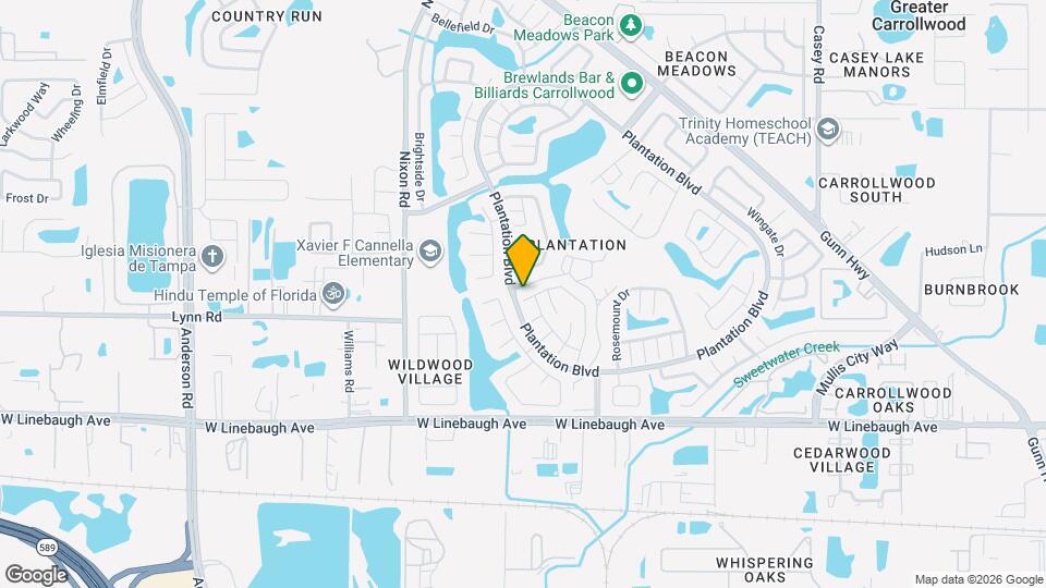 10557 Parkcrest Dr Mapa y Detalles de la Ubicación