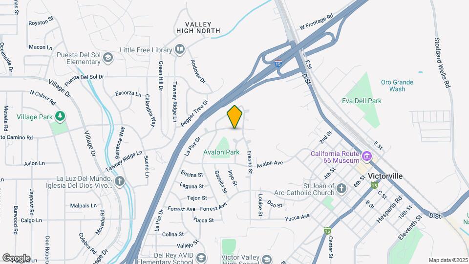 16417 La Paz Dr Map and Location Details
