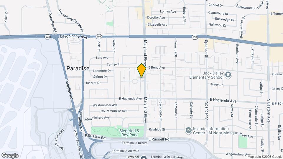 5168 Garden Ln Map and Location Details