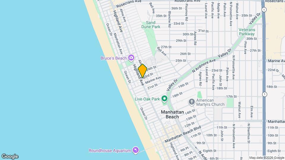2216 Highland Ave Mapa y Detalles de la Ubicación