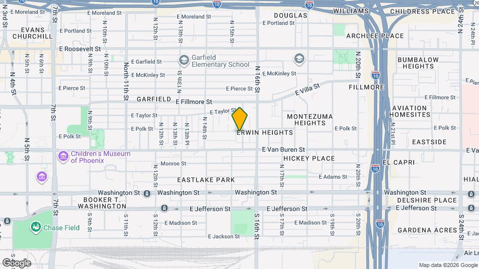 330 N 15th St Map and Location Details