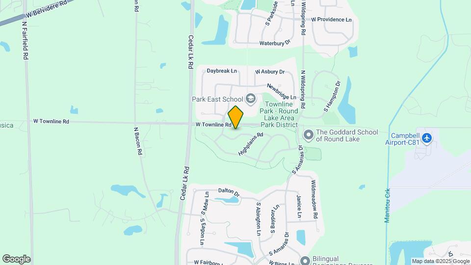 438 W Meadow Mist Ln Mapa y Detalles de la Ubicación