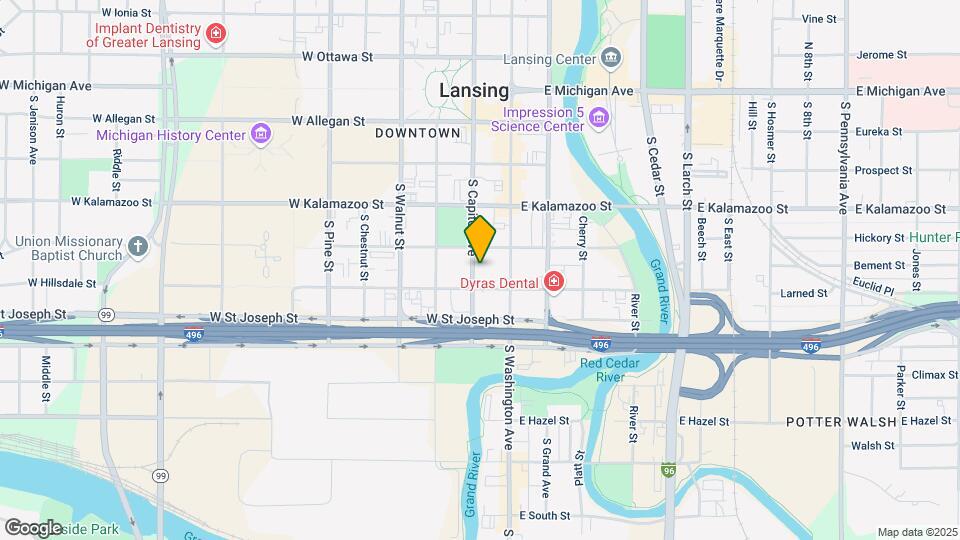 City View Apartments - 501 (501 S. Capitol Ave Lansing, MI) Mapa y Detalles de la Ubicación