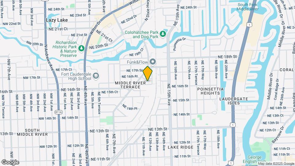 1123 NE 16th Ct-Unit -1129A Map and Location Details