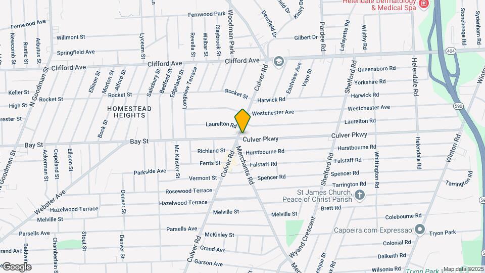 1432 Culver Rd Map and Location Details