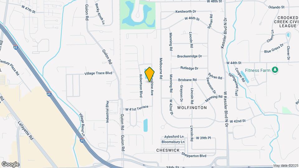 4238 Sunshine Ave Map and Location Details