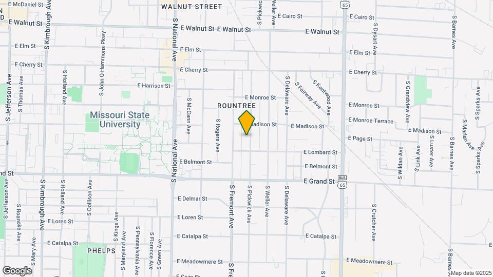 831 S Pickwick Ave Map and Location Details