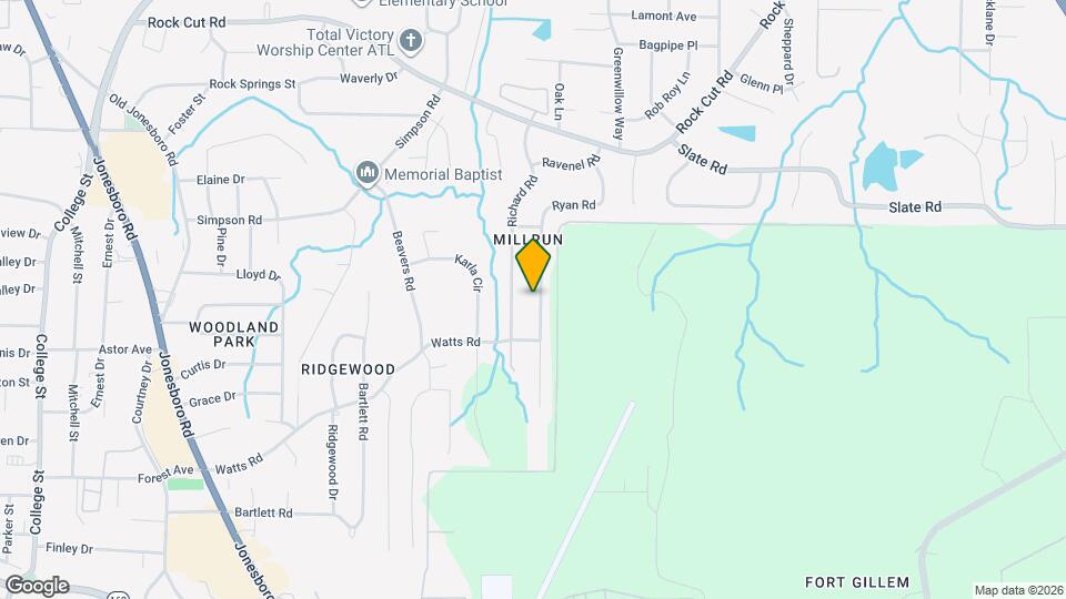 4589 Ryan Rd Map and Location Details