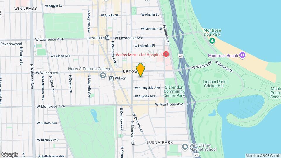 926-928 W Windsor Ave Mapa y Detalles de la Ubicación