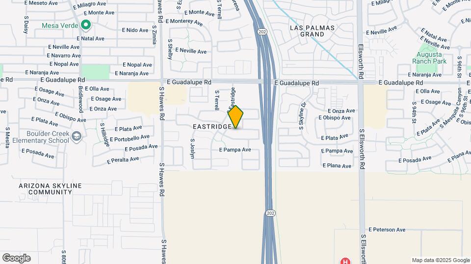 8703 E Plata Ave Map and Location Details