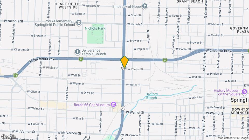 524 N Mahn Ave Map and Location Details