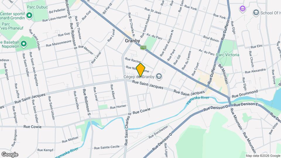 Granby Habitations Map and Location Details