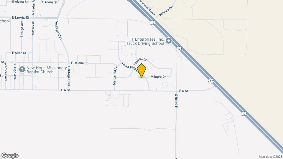 617 Esperanza Ct Map and Location Details