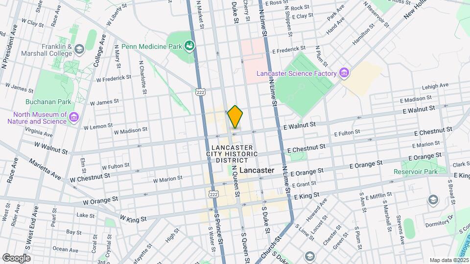 11 E Walnut St Mapa y Detalles de la Ubicación