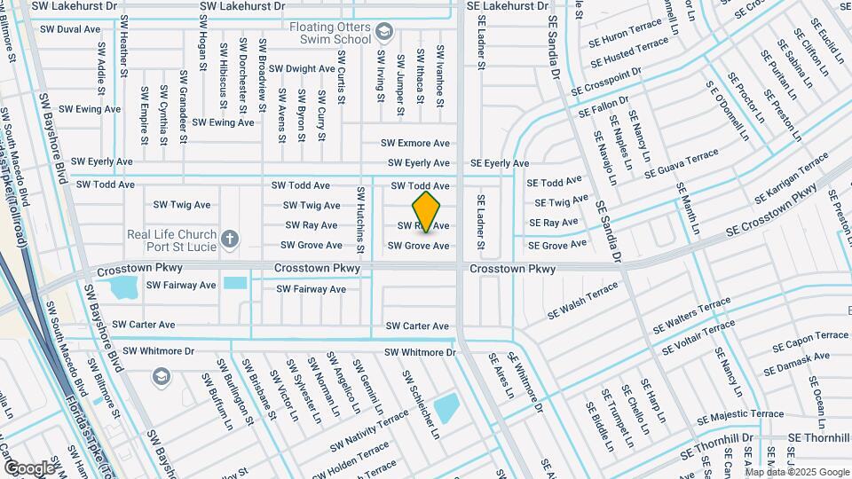 143 SW Grove Ave Map and Location Details