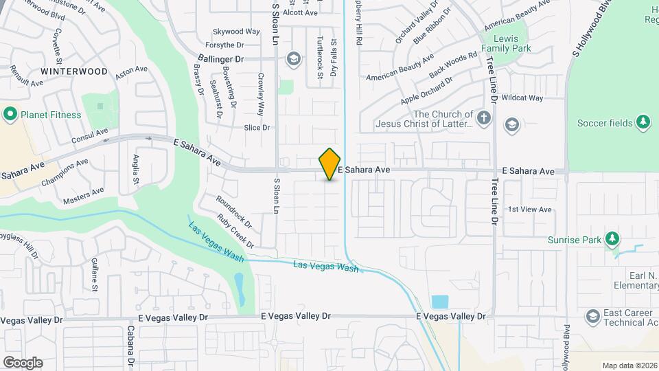 5947 Sleepy Fawn Dr Map and Location Details