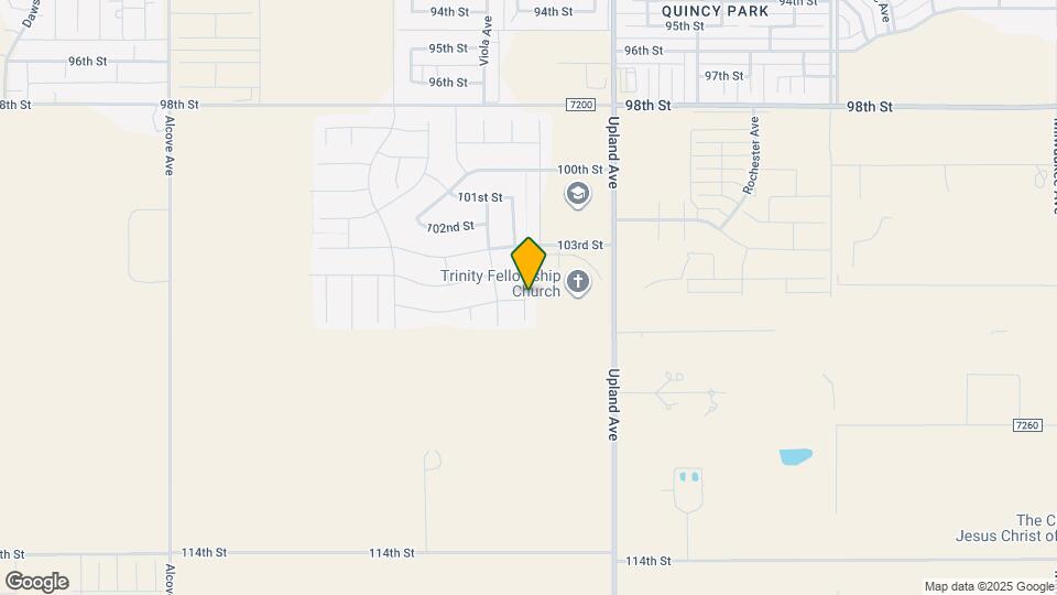 10411 Valencia Ave Map and Location Details