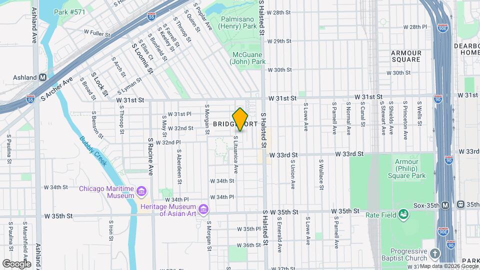 3223 S Lituanica Ave Map and Location Details
