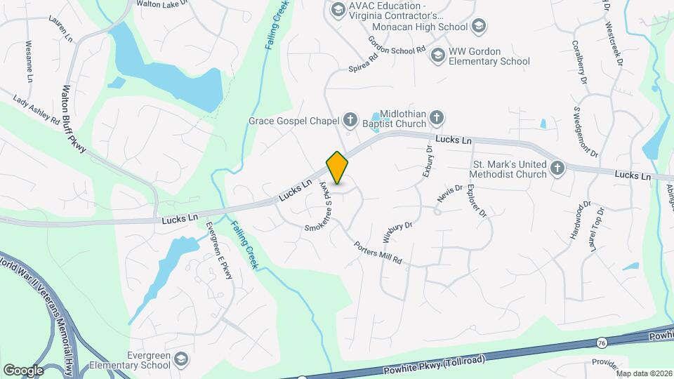 12024 Lockett Ridge Ave Map and Location Details