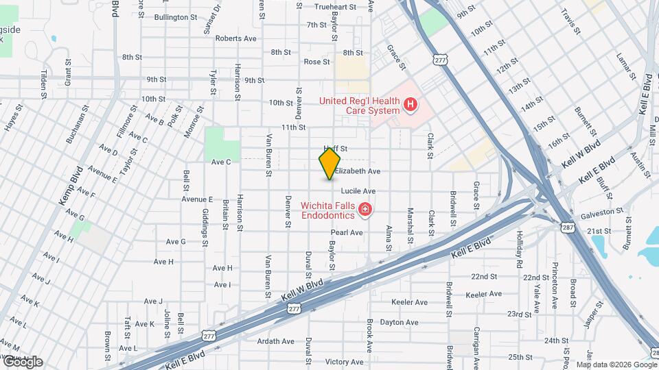 1800 Lucile Ave Map and Location Details
