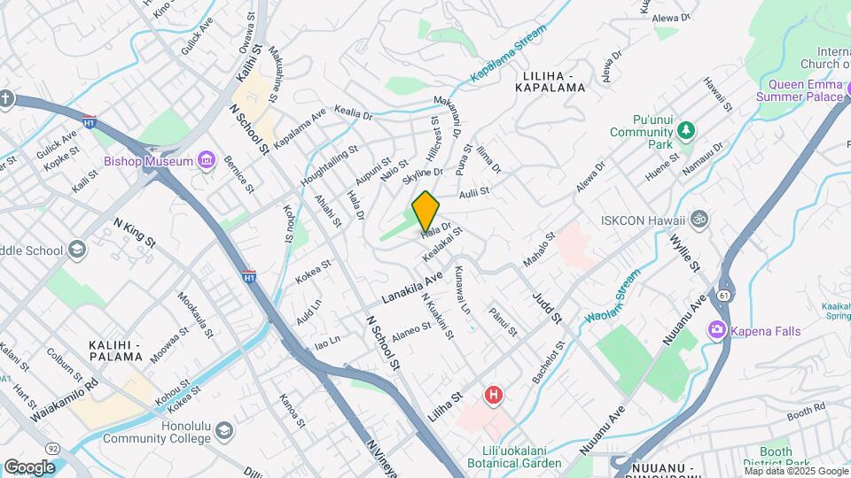 951 Hala Dr Map and Location Details