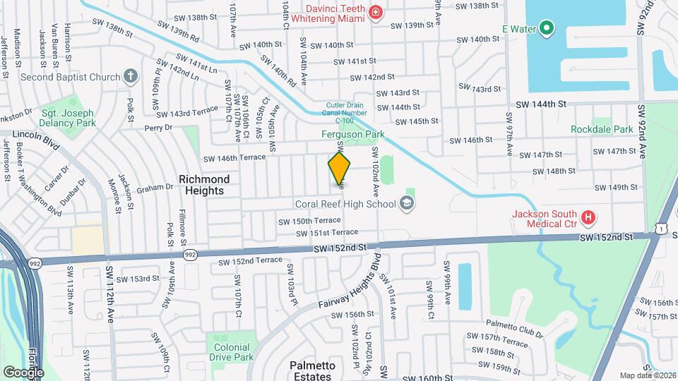 14830 SW 103rd Ave Map and Location Details