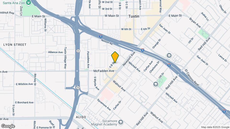 15712 S B St Map and Location Details