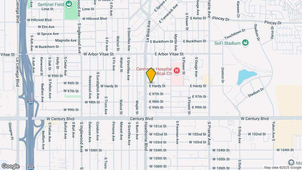 315 E Hardy St Map and Location Details