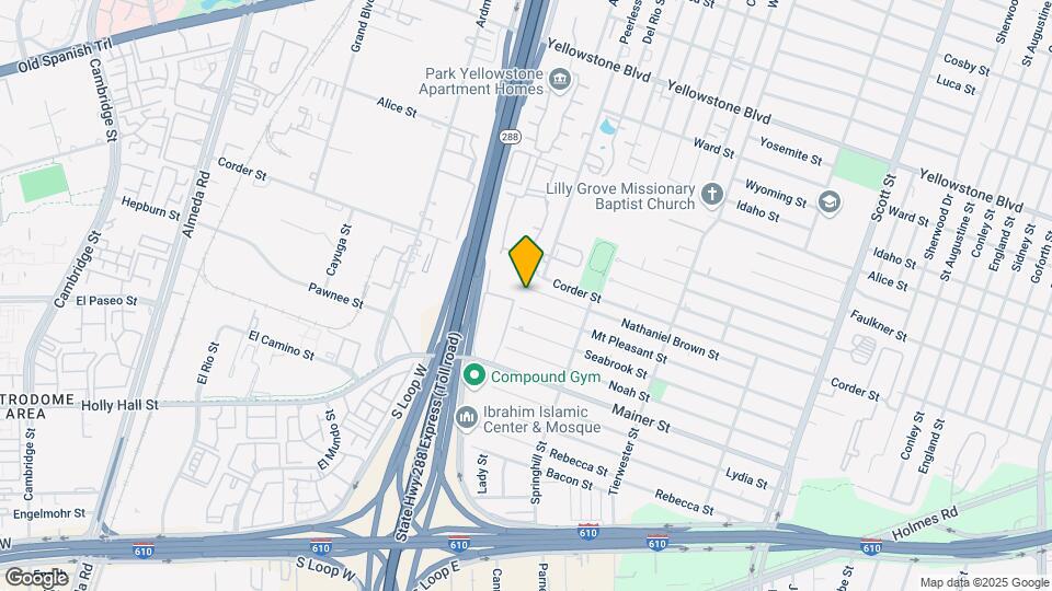 3402 Nathaniel Brown St Map and Location Details