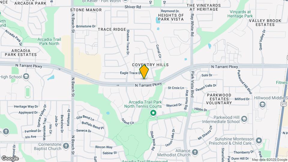 4836 Stetson Dr S Map and Location Details
