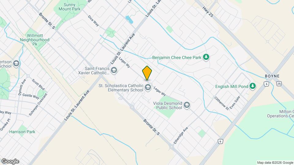 1256 Leger Wy Map and Location Details