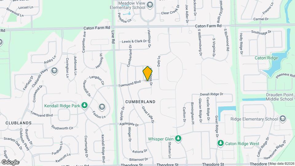 6906 Townsend Blvd Map and Location Details