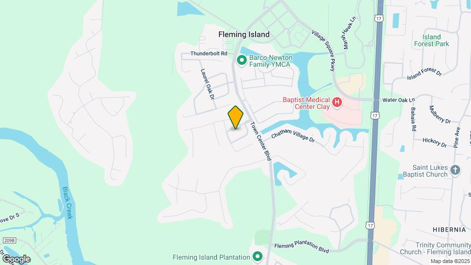 2071 Thornhill Drive Map and Location Details
