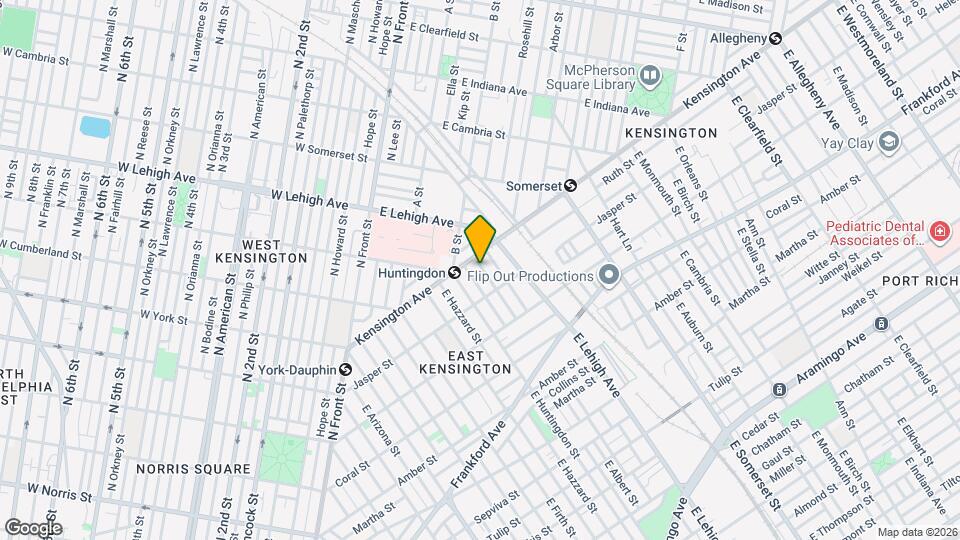 1812 E Albert St Mapa y Detalles de la Ubicación