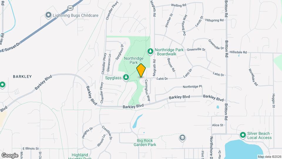 3809 Gablecrest Ct Map and Location Details