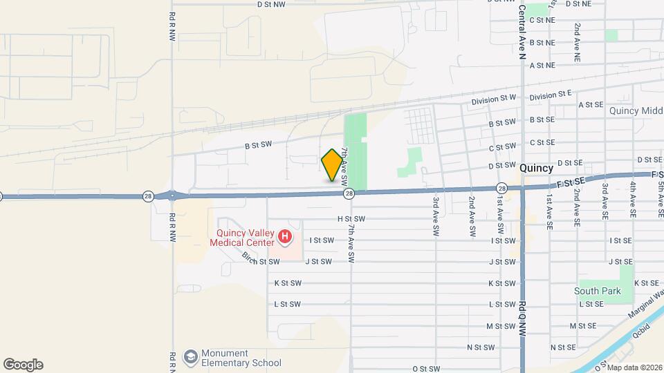 527 E St Map and Location Details