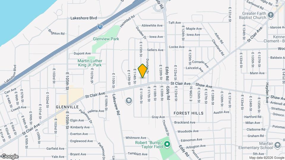 571 E 115th St Map and Location Details